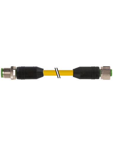 Konektor męski prosty - M12 żeński prosty 7700-40021-1500300 | Przewody i Złącza | Eshop Dopak | Wszystko dla Przemysłu