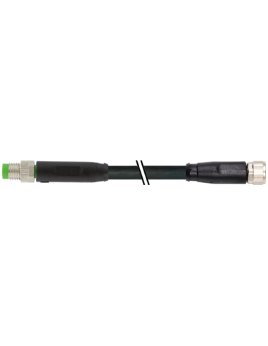 Złącze M8 męskie 0° / M8 żeńskie 0° Kod B 7000-89301-6950060 | Przewody i Złącza | Eshop Dopak | Wszystko dla Przemysłu
