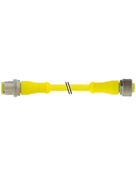 M12 męski 0° / M12 żeński 0° AIDA 7030-40041-1261000 | Przewody i Złącza | Eshop Dopak | Wszystko dla Przemysłu