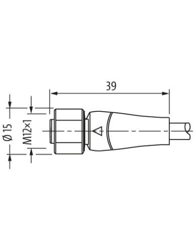 M12 męski 0° / M12 żeński 0° F B PRO 7024-40021-3210300 | Przewody i Złącza | Eshop Dopak | Wszystko dla Przemysłu