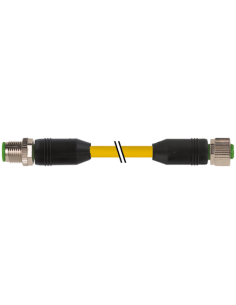 M12 męski 0° / M12 żeński 0° 7700-40041-1610500 | Przewody i Złącza | Eshop Dopak | Wszystko dla Przemysłu