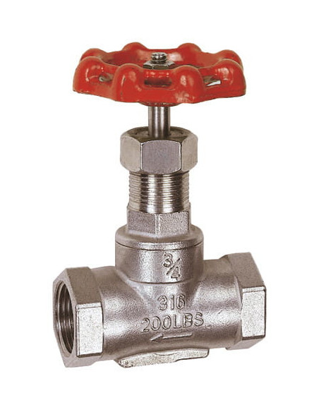 Zawór mufowy  grzybkowy złącze G2 nierdzewny | Hydraulika | Eshop Dopak | Wszystko dla Przemysłu