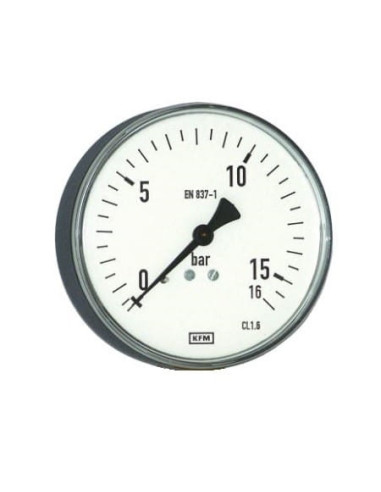 Wakuometr aksjalny -1/0 bar, M20x1,5, 100 mm | Przyrządy Pomiarowe | Eshop Dopak | Wszystko dla Przemysłu