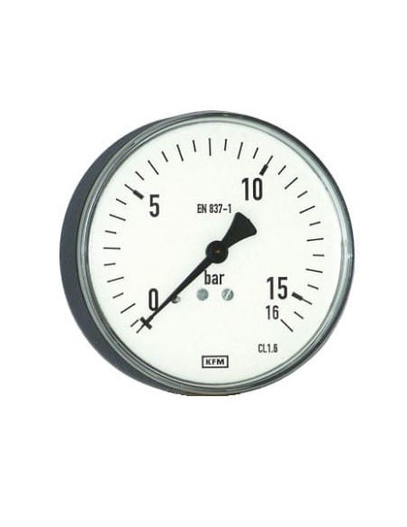 Wakuometr aksjalny -1/0 bar, M20x1,5, 100 mm | Przyrządy Pomiarowe | Eshop Dopak | Wszystko dla Przemysłu