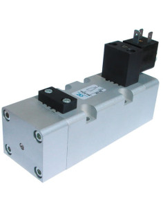 Elektrozawór pneumatyczny rozdzielający 5/2 ISO2 monostabilny (sprężyna mechaniczna) ISO 5599-2 | Pneumatyka | Eshop Dopak | Wsz