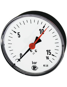 Manometr aksjalny 0-16 bar, G 1/4, 100 mm | Przyrządy Pomiarowe | Eshop Dopak | Wszystko dla Przemysłu