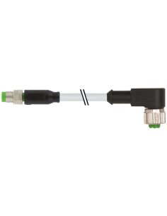 M8 męski prosty / M12 żeński 90° 7000-88261-2300200 | Przewody i Złącza | Eshop Dopak | Wszystko dla Przemysłu