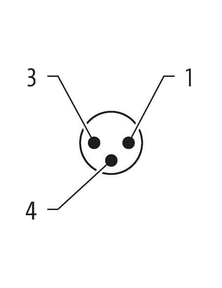 M8 męski prosty / M12 żeński 90° 7000-88261-2300200 | Przewody i Złącza | Eshop Dopak | Wszystko dla Przemysłu