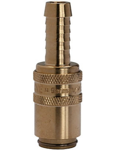 Złącze do form wtryskowych prosta, średnica wew węża 9 mm