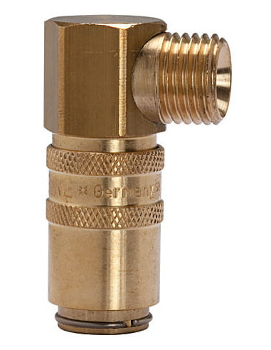 Złącze do form wtryskowych przyłącze M14 x 1,5 90°