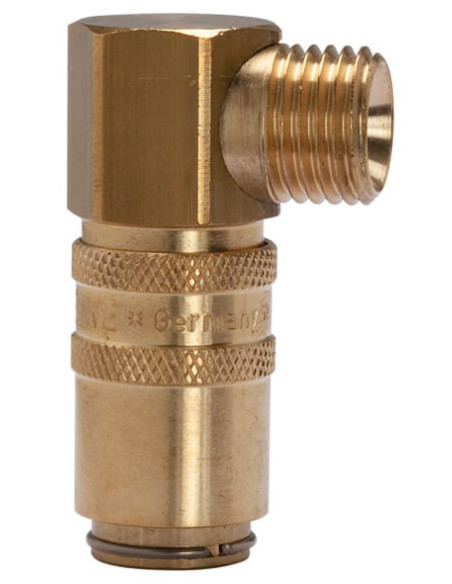 Złącze do form wtryskowych przyłącze M14 x 1,5 90°
