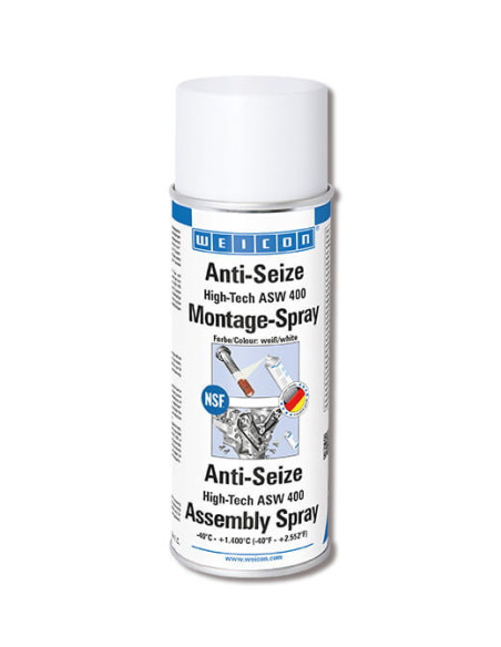 WEICON Anti-Seize Assembly High-Tech Spray 400 ml pasta montażowa do stali nierdzewnej w sprayu | Chemia techniczna | Eshop Dopa