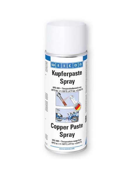 WEICON Copper Paste Assembly Spray 400 ml preparat miedziowy w sprayu do wysokich temperatur | Chemia techniczna | Eshop Dopak