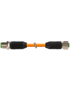 Złącze M12 męskie 0° / M12 żeńskie 0° 7000-40041-4880400 | Przewody i Złącza | Eshop Dopak | Wszystko dla Przemysłu