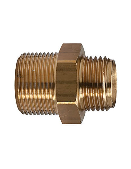 Nypel z gwintem metrycznym gwint M 24 x 1,5 na M 24 x 1,5