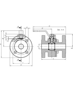 Zawór kulowy ANTARES ANSI 3" 316L PTFE ANSI 150 B z bloku | Hydraulika | Eshop Dopak | Wszystko dla Przemysłu 2
