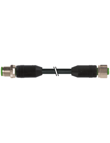 M12 męski prosty / M12 żeński prosty 7999-40041-6380700 | Przewody i Złącza | Eshop Dopak | Wszystko dla Przemysłu