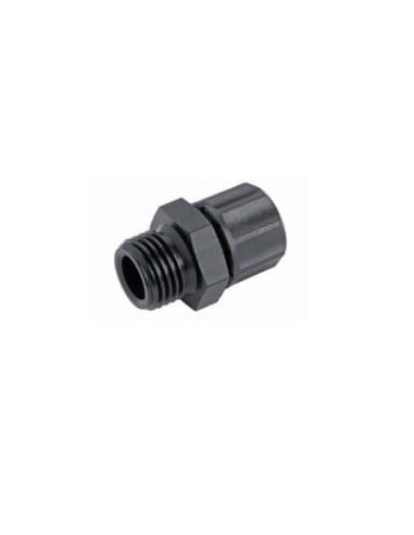 Złączka skręcana prosta M14x1,5 GZ do węża fi 8x6 mm, aluminium anodyzowane