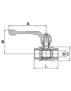 Zawór kulowy TOTALSteelBall 1 1/2" WW do 100 bar, mosiądz niklowany | Hydraulika | Eshop Dopak | Wszystko dla Przemysłu 2