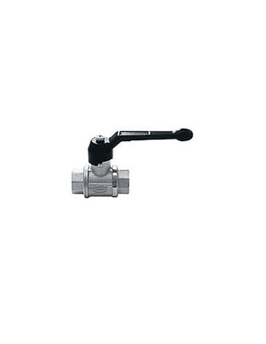 Zawór kulowy TOTALSteelBall 2" WW do 80 bar, mosiądz niklowany | Hydraulika | Eshop Dopak | Wszystko dla Przemysłu