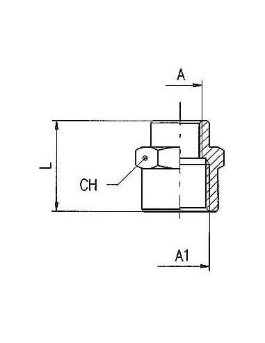 Mufa gwintowana redukcyjna G 1/2 GW - G 3/4 GW, mosiądz niklowany | Hydraulika | Eshop Dopak | Wszystko dla Przemysłu