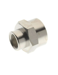 Mufa gwintowana redukcyjna G 1/4 GW - G 3/8 GW, mosiądz niklowany | Hydraulika | Eshop Dopak | Wszystko dla Przemysłu