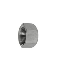 Zaślepka do rury nierdzewnej gwintowana, korek z gwintem wewnętrznym R 1 GW, stal 316 | Hydraulika | Eshop Dopak | Wszystko dla  2