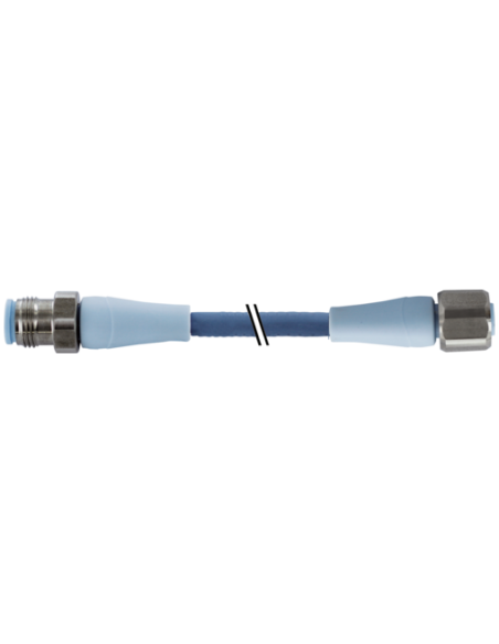 M12 męski 0° / M12 żeński 0° F B PRO 7024-40021-3210750 | Przewody i Złącza | Eshop Dopak | Wszystko dla Przemysłu