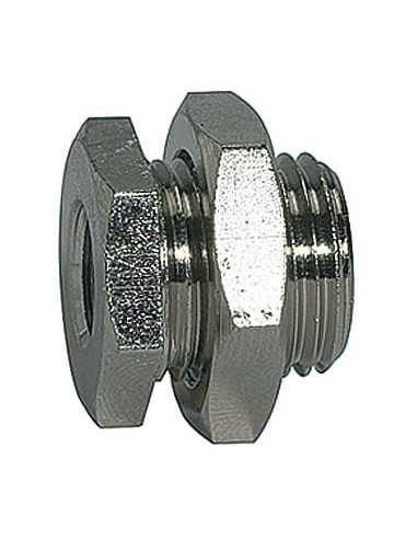 Złączka gwintowana grodziowa G 3/8 GW, M26x1,5 mosiądz niklowany | Hydraulika | Eshop Dopak | Wszystko dla Przemysłu