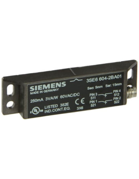 Przełącznik magnetyczny 3SE6 604-2BA01, SIEMENS | Elektryka | Eshop Dopak | Wszystko dla Przemysłu