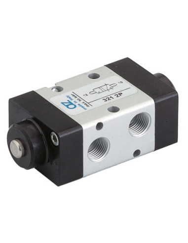 Zawór mechaniczny 3/2, G1/8 bistabilny | Pneumatyka | Eshop Dopak | Wszystko dla Przemysłu