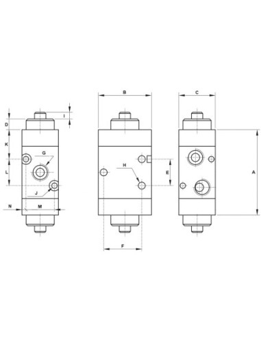 Zawór mechaniczny 3/2, G1/8 bistabilny | Pneumatyka | Eshop Dopak | Wszystko dla Przemysłu