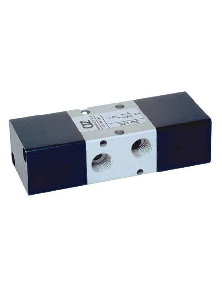 Zawór pneumatyczny rozdzielający 3/2 G 1/8 bistabilny, AZ Pneumatica | Pneumatyka | Eshop Dopak | Wszystko dla Przemysłu