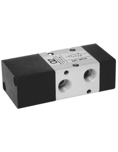 Zawór rozdzielający pneumatyczny 3/2 G 1/8 NO monostabilny, AZ Pneumatica | Pneumatyka | Eshop Dopak | Wszystko dla Przemysłu