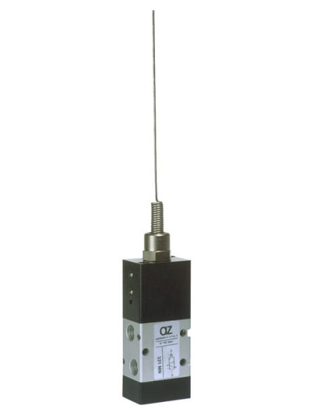 Zawór mechaniczny 3/2 NO, G1/8, z antenką, powrót spręż. | Pneumatyka | Eshop Dopak | Wszystko dla Przemysłu