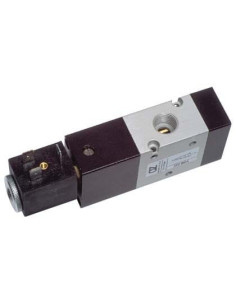Elektrozawór pneumatyczny rozdzielający 3/2 G 1/4 NO, normalnie otwarty, AZ Pneumatica | Pneumatyka | Eshop Dopak | Wszystko dla