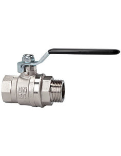 Zawór kulowy 40 bar G 1' WZ, czarna rączka | Hydraulika | Eshop Dopak | Wszystko dla Przemysłu