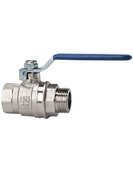 Zawór kulowy 40 bar G 1 1/2' WZ, niebieska rączka | Hydraulika | Eshop Dopak | Wszystko dla Przemysłu