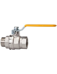Zawór kulowy 40 bar G 2' WZ, żółta rączka | Hydraulika | Eshop Dopak | Wszystko dla Przemysłu