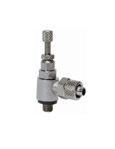 Zawór dławiąco-zwrotny do zaworów M5 GZ, do węża fi 5x3 mm, regulacja ręczna | Hydraulika | Eshop Dopak | Wszystko dla Przemysłu