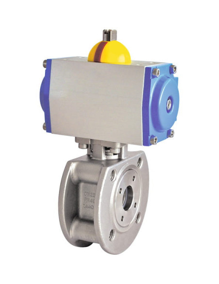 Zawór kulowy kołn. DN150 z napędem pneumatycznym S.A. | Hydraulika | Eshop Dopak | Wszystko dla Przemysłu