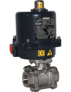Zawór kulowy G3/4' sterowany elektrycznie 24-230V,Edelstahl | Hydraulika | Eshop Dopak | Wszystko dla Przemysłu