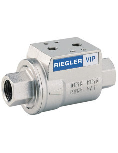 Zawór aksjalny G3/8 VIP mosiądz niklowany Viton D.A. | Hydraulika | Eshop Dopak | Wszystko dla Przemysłu
