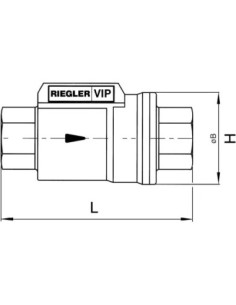 Zawór aksjalny G3/8 VIP mosiądz niklowany Viton D.A. | Hydraulika | Eshop Dopak | Wszystko dla Przemysłu 2