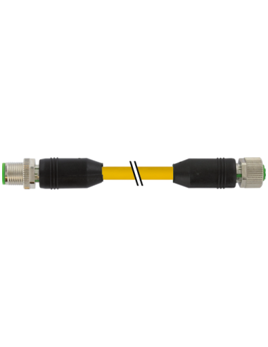 M12 męski 0° / M12 żeński 0° 7000-48001-1140800 | Przewody i Złącza | Eshop Dopak | Wszystko dla Przemysłu