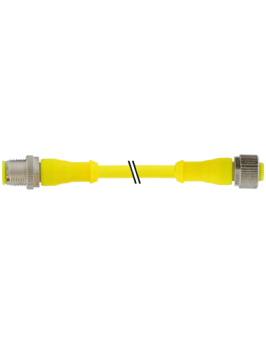 M12 męski 0° / M12 żeński 0° AIDA 7030-40041-1270060 | Przewody i Złącza | Eshop Dopak | Wszystko dla Przemysłu