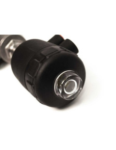 Zawór skośny grzybkowy sterowany cylindrem G 1/2 GW NC PN16 nierdzewny 316, PTFE, cylinder tworzywo | Hydraulika | Eshop Dopak | 2