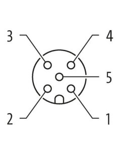 M12 męski 90° / M12 żeński prosty 7000-40221-2350030 | Przewody i Złącza | Eshop Dopak | Wszystko dla Przemysłu 2