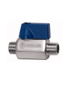 Zawór kulowy z krótką rączką G1/2zz, Stal nierdzewna 1.4401 | Hydraulika | Eshop Dopak | Wszystko dla Przemysłu