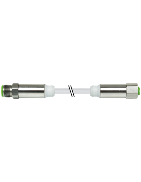 M12-Stalowe męskie proste / M12-Stalowe żeńskie proste 7044-40021-2141000 | Przewody i Złącza | Eshop Dopak | Wszystko dla Przem